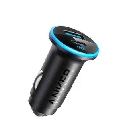 شارژر فندکی 52.5 وات فست شارژ انکر مدل Anker USB-C Car Charger 30W A2735
