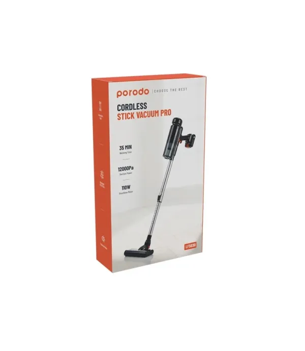 جارو شارژی پرودو مدل PORODO CORDLESS STICK VACUUM PRO LFS030