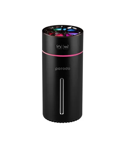 خوشبو کننده هوا مناسب خودرو، منزل و محل کار 300 میلی لیتر پرودو مدل Porodo Lifestyle Portable Air Diffuser PD-LFST031-BK