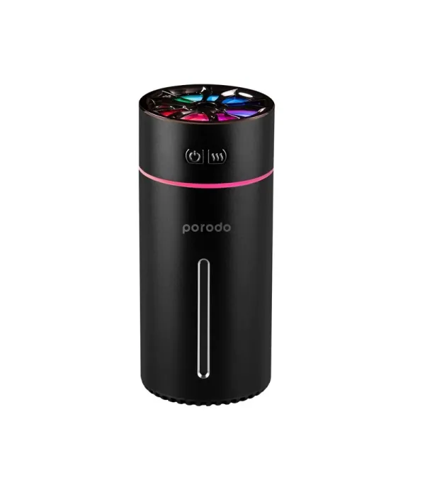 خوشبو کننده هوا مناسب خودرو، منزل و محل کار 300 میلی لیتر پرودو مدل Porodo Lifestyle Portable Air Diffuser PD-LFST031-BK