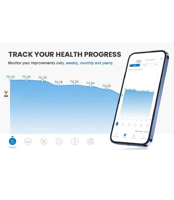 ترازو هوشمند رنفو مدل Renpho Smart Scale ES-CS20M