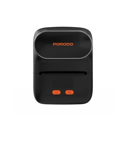 پرینتر لیبل زن حرارتی و قابل حمل پرودو مدل Porodo Lifestyle Super HD Thermal Printer - Black PD-LFST047-BK