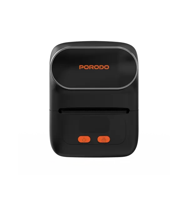 پرینتر لیبل زن حرارتی و قابل حمل پرودو مدل Porodo Lifestyle Super HD Thermal Printer - Black PD-LFST047-BK