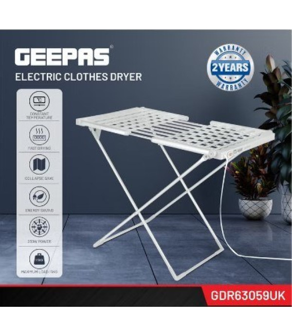 رخت خشک کن برقی جیپاس مدل Geepas Electric Clothes Dryer GDR63059UK