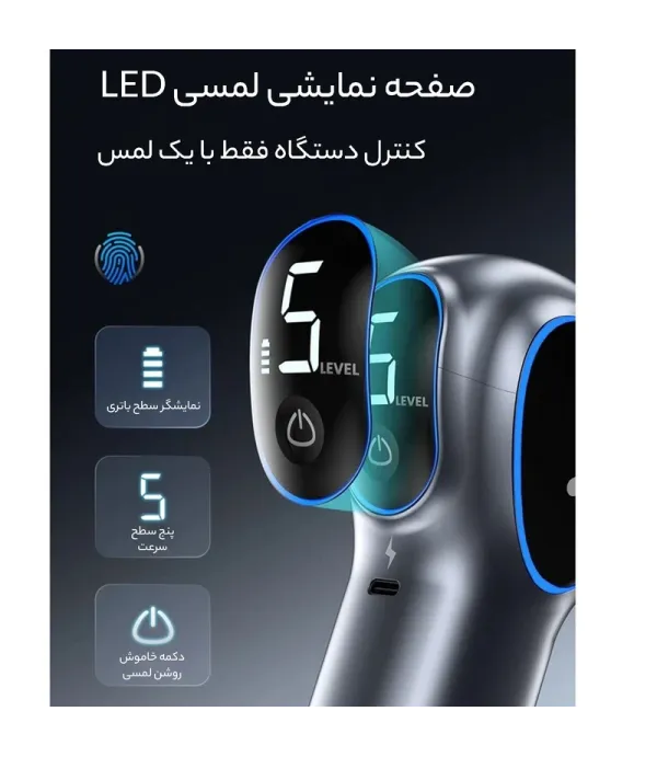 ماساژور تفنگی رنفو مدل Renpho Massage Gun Reach