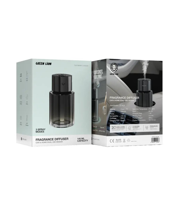 خوشبو کننده گرین لاین 140 میلی لیتری مدل GNFRA140MLBK