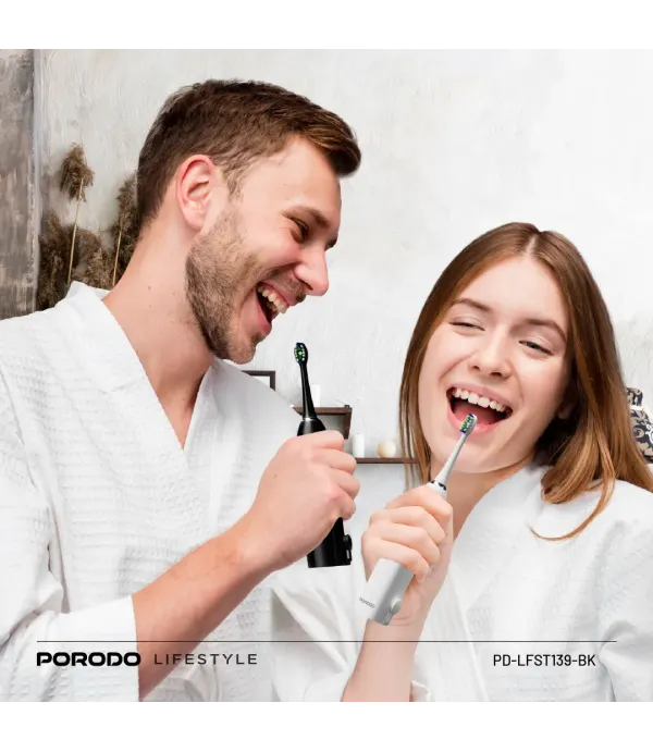 مسواک برقی و واتر جت شست و شو دهنده دهان و دندان پرودو مدل PORODO Water Floss & Sonic Electric Toothbrush LFS139