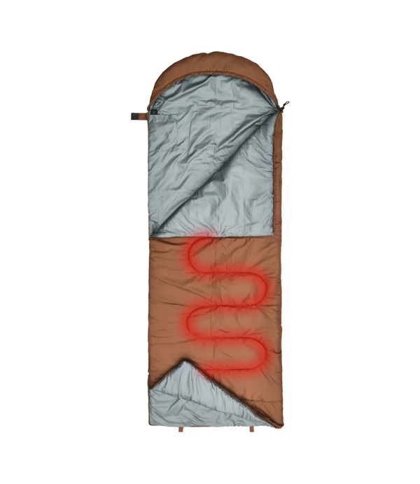 کیسه خواب برقی با قابلیت تنظیم دما پرودو مدل Porodo Lifestyle Power Heating Sleeping Bag PD-LFST024-BR کیسه خواب برقی با قابلیت تنظیم دما پرودو مدل Porodo Lifestyle Power Heating Sleeping Bag PD-LFST024-BR
