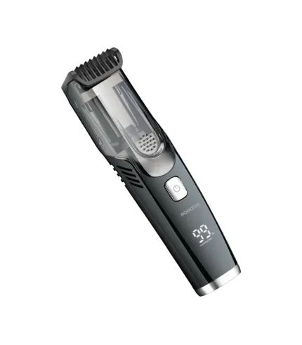 ماشین اصلاح سر و صورت با قابلیت مکش مو قابل شست و شو پرودو مدل Porodo Lifestyle Air Suction Beard & Body Trimmer PD-LFST063-BK
