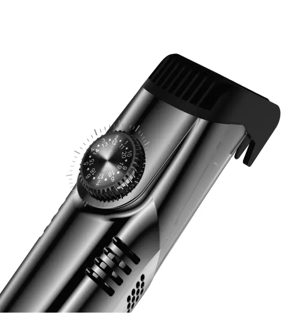 ماشین اصلاح سر و صورت با قابلیت مکش مو قابل شست و شو پرودو مدل Porodo Lifestyle Air Suction Beard & Body Trimmer PD-LFST063-BK