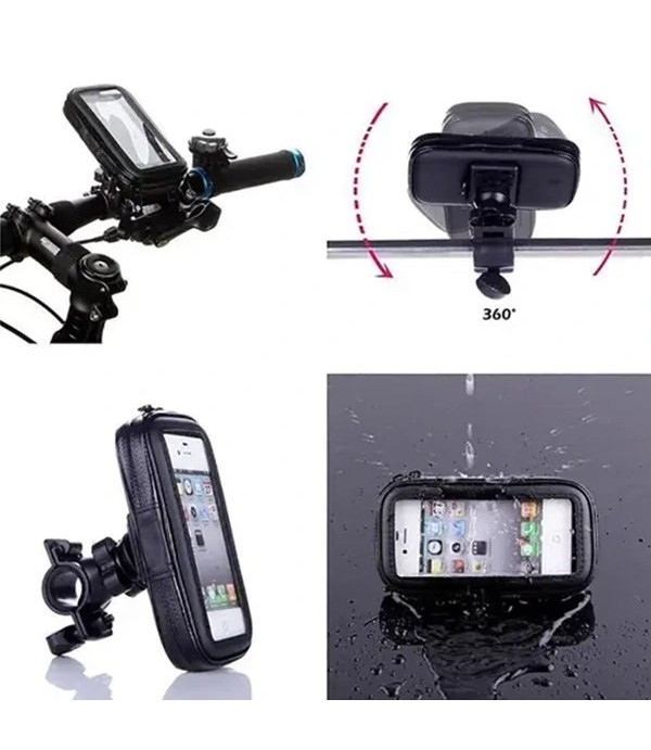 هولدر ضد آب دوچرخه و موتورسیکلت 360 درجه پی نت مدل P-net H105 Weather Resistant Bike Mount
