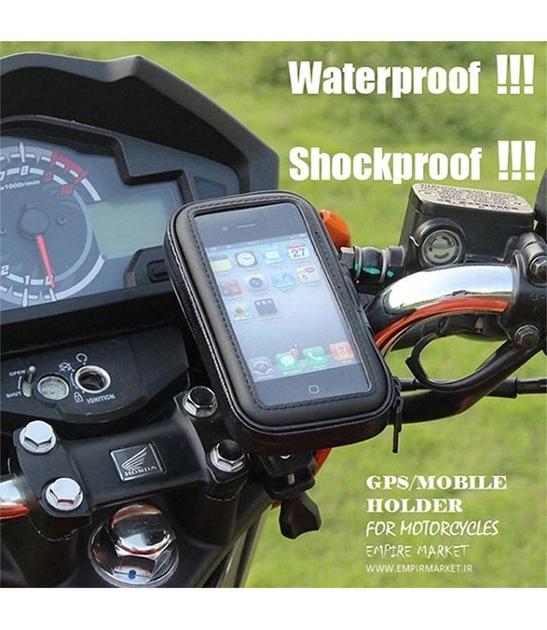 هولدر ضد آب دوچرخه و موتورسیکلت 360 درجه پی نت مدل P-net H105 Weather Resistant Bike Mount