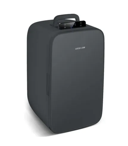 یخچال خودرو 22 لیتری 56 واتی قابلیت اتصال به فندکی و برق شهری گرم کن و سرد کن گرین لاین مدل Green Lion Mini Refrigerator 22L 65W GNREFG22LBK