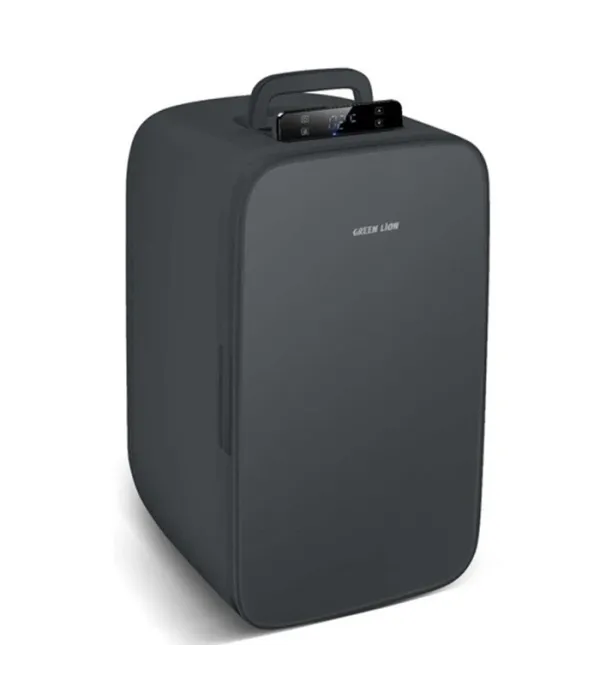 یخچال خودرو 22 لیتری 56 واتی قابلیت اتصال به فندکی و برق شهری گرم کن و سرد کن گرین لاین مدل Green Lion Mini Refrigerator 22L 65W GNREFG22LBK