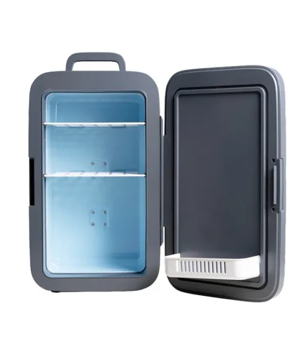 یخچال خودرو 22 لیتری 56 واتی قابلیت اتصال به فندکی و برق شهری گرم کن و سرد کن گرین لاین مدل Green Lion Mini Refrigerator 22L 65W GNREFG22LBK