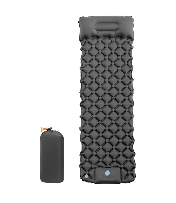 تشک بادی اتوماتیک مسافرتی مخصوص کمپ گرین لاین مدل Green Lion Inflatable Air Mattress Beige GNINFARMTSBK GMT-180