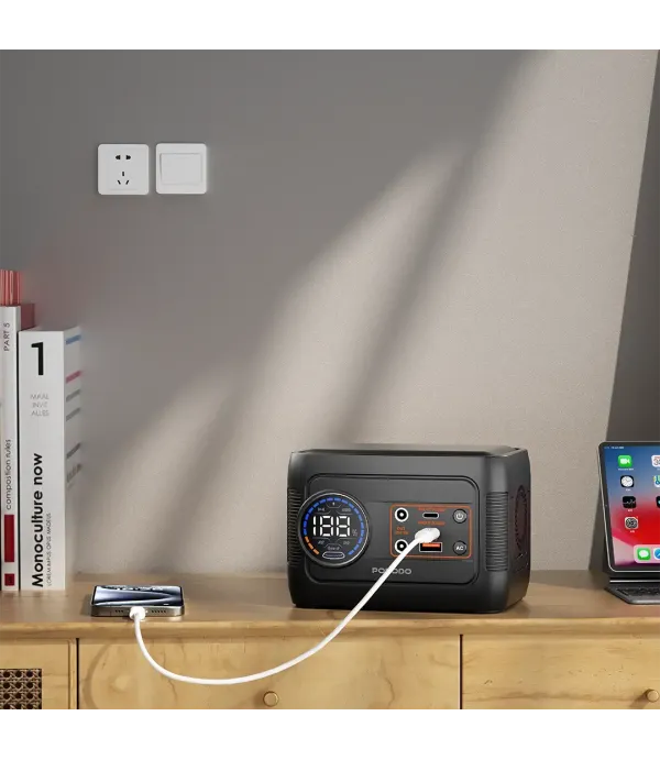 پاوربانک و پاور استیشن 150 وات پرودو Porodo 150W Forcebase Portable Power Station PDD150GYBK
