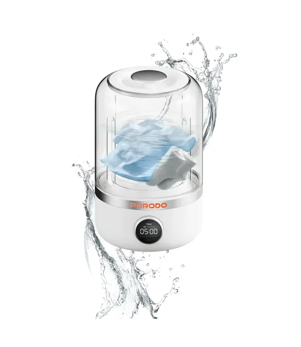 ماشین لباس شویی مینی واش پرودو مدل Porodo Lifestyle Cordless Mini Washing Machine PD-LFST192WH