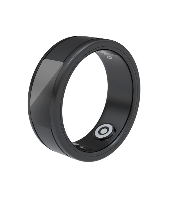 حلقه هوشمند لمسی , پایش ضربان قلب, مانیتورینگ دمای بدن, ورزشی, ردیابی فعالیت پرودو مدل Porodo Smart Wearable Ring with Touch Function PD-SRT11-BK