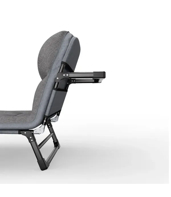 تخت تاشو مسافرتی کمپینگ، 6 حالت تنظیم و صندلی شو گرین لاین مدل Green Lion Foldable Camping Bed GNFLCPBEDGY