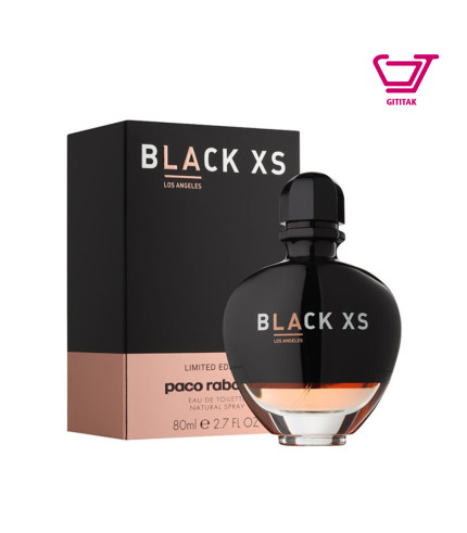 ادوتويلت زنانه پاکو رابان Black XS Los Angeles for Her حجم 80 میلی لیتر