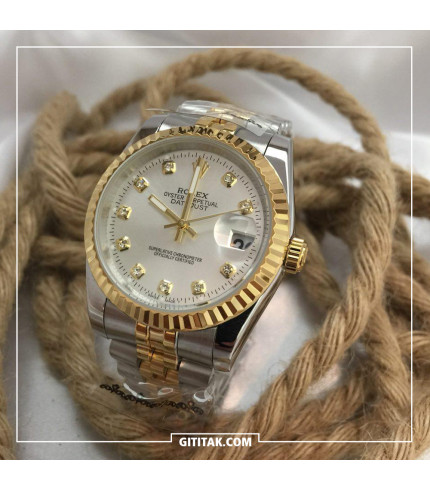 ساعت مردانه رولکس DATEJUST موتور کوارتز - RD6