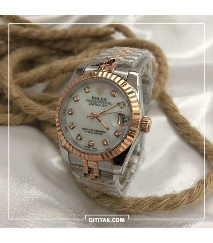 ساعت زنانه رولکس Datejust موتور کوارتز - RD12