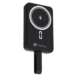 پاوربانک پرووان PPB5118 | ظرفیت 10000mAh، شارژ سریع 22.5W، شارژ وایرلس 15W، طراحی مغناطیسی MagSafe