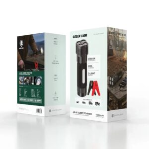 جامپ استارتر گرین لاین مدل Green Lion JX80 | پاوربانک و استارتر خودرو 16000mAh