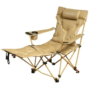 صندلی کمپینگ گرین لاین مدل Green Lion Vestro Camping Chair - Beige | صندلی تاشو سفری و طبیعت‌گردی
