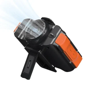 پنکه کمری شارژی پرودو مدل Porodo Lifestyle Waist Fan 8000mAh | بلوتوث 5.3، اسپیکر و LED