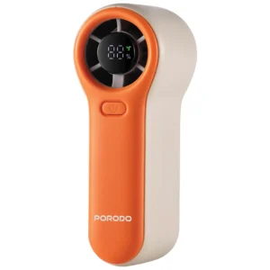 پنکه دستی جیبی پورودو مدل Porodo Lifestyle Pocket Size Handheld Fan PDLSPF2228 | موتور 19100 دور و باتری 2000mAh