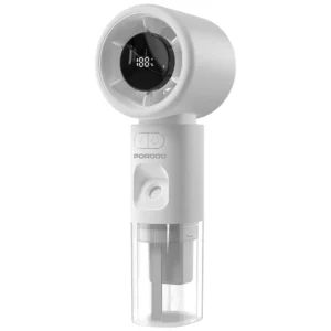 پنکه و رطوبت‌ساز قابل حمل پورودو مدل Porodo Lifestyle Cool & Hydrate Mini Fan & Humidifier PDHXF338WH | فن و مه‌ساز 2 در 1