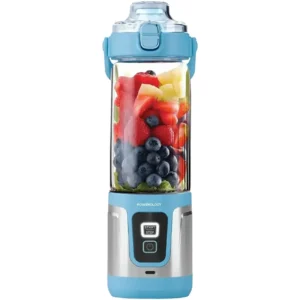 شیکر شارژی پاورولوژی مدل Powerology DuoMix PWPB27 | بلندر قابل حمل دو مخزن