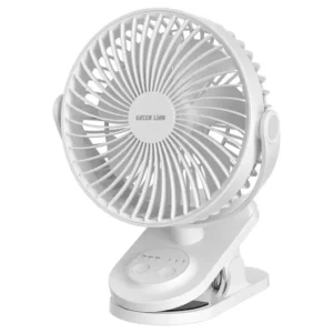 پنکه گیره‌ای شارژی گرین لاین مدل Green Lion Clip Fan | باتری 4000mAh و کارکرد تا 15 ساعت
