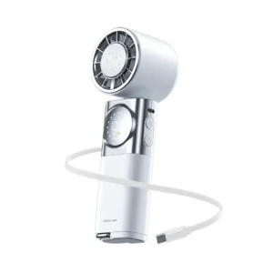 پنکه دستی شارژی گرین لاین مدل Green Lion Power Wind Handheld Fan با پاوربانک | 3600mAh و 11200RPM