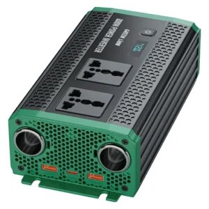 اینورتر خودرو 800 وات گرین لاین مدل GC-350 | مبدل برق 12 ولت به 220 ولت با PD 30 W