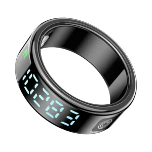حلقه هوشمند پرودو مدل Porodo FitSync Smart Ring PD-LFST172 | سایز 7، نمایشگر ساعت و ضد آب