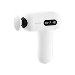 ماساژور تفنگی پرودو مدل Porodo Lifestyle Active Precision Massager PD-LSMSGN-WH | ماساژ عضلانی قابل حمل با 6 سرعت