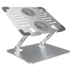 پایه خنک‌کننده لپ تاپ پرودو مدل AeroDesk Cooling Laptop Stand PDGFF01TSL | مناسب لپ‌تاپ 14 تا 17.3 اینچ با فن کم‌صدا