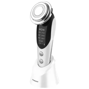 ماساژور صورت 7 کاره پرودو مدل Porodo 7-in-1 LED Microcurrent Facial Massager | نور LED، EMS، ویبره گرم و جذب سرم