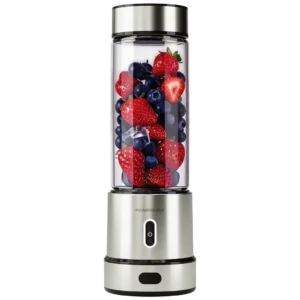 شیکر شارژی پاورولوژی مدل Powerology VitroMix Portable Blender 450ml 250W | مخلوط‌کن قابل حمل با 12 تیغه