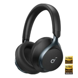 هدفون بلوتوثی انکر مدل Soundcore Space One | ANC A3035011 تطبیقی، صدای Hi-Res و 55 ساعت شارژدهی