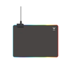 ماوس پد گیمینگ هیسکا HR-61 | RGB، ابعاد 35×25cm و ضخامت 4mm