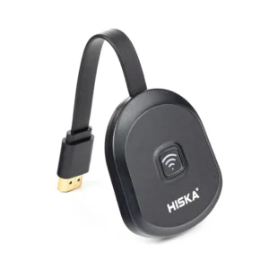 دانگل وای فای HDMI هیسکا مدل HR-30 | پشتیبانی 8K، Miracast و AirPlay