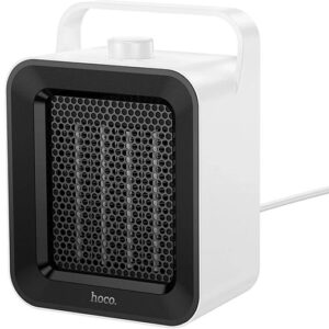 بخاری برقی و هیتر رومیزی هوکو مدل HOCO HX24 | توان 1500 وات، PTC سرامیکی و 3 حالت گرمایش
