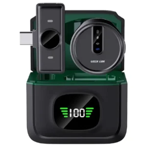 میکروفون بی‌سیم گرین لاین مدل Green Lion GM-88X با نمایشگر دیجیتال و کاهش نویز